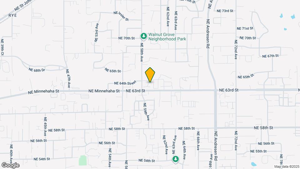 6321 NE 59th Ct Map and Location Details