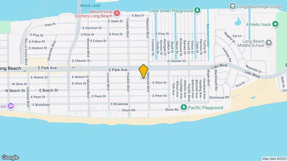 561 E Olive St Map and Location Details