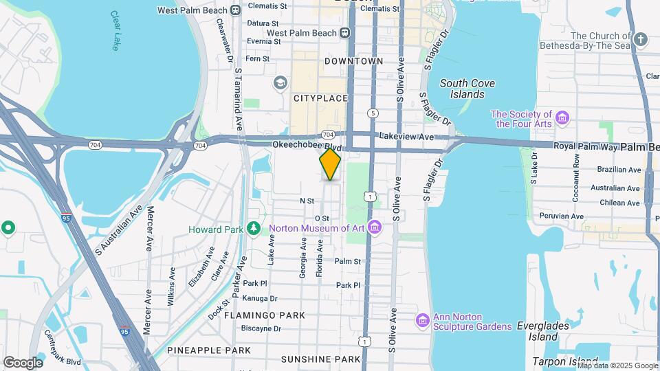 1100 Florida Ave Map and Location Details