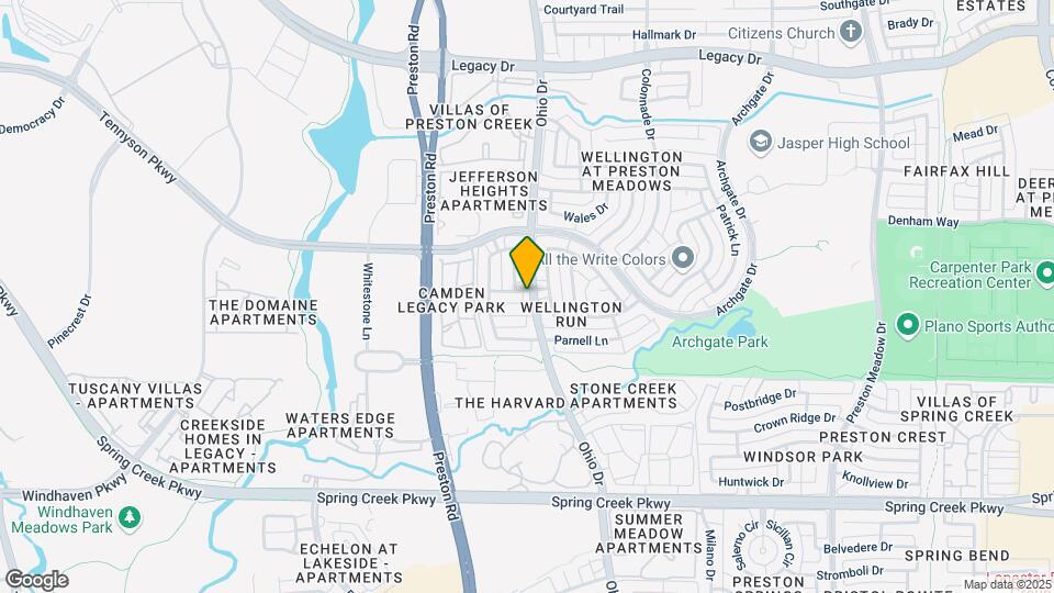 4700 Glen Echo Dr Map and Location Details