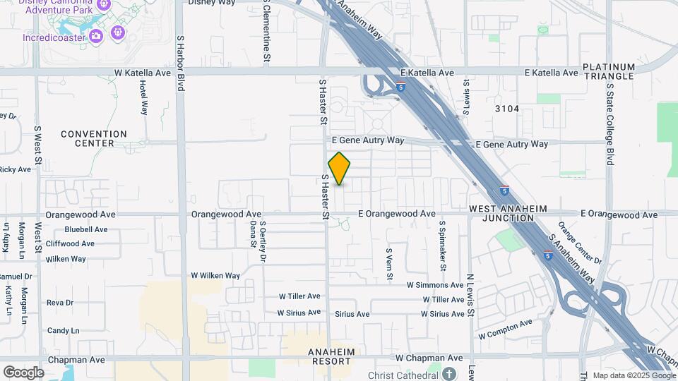 2053 S Sprague Ln Mapa y Detalles de la Ubicación