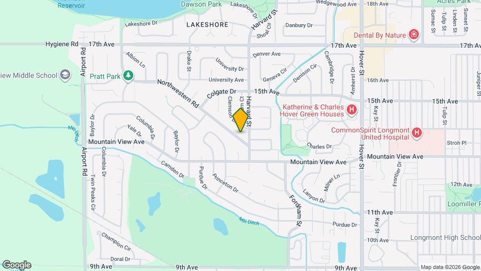 1358 Northwestern Rd Map and Location Details