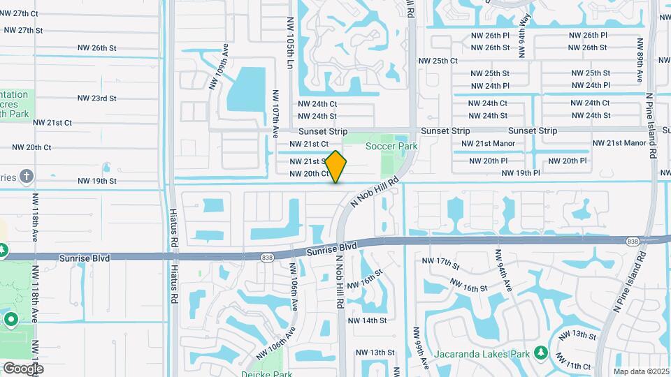 10361 NW 18th Dr Map and Location Details