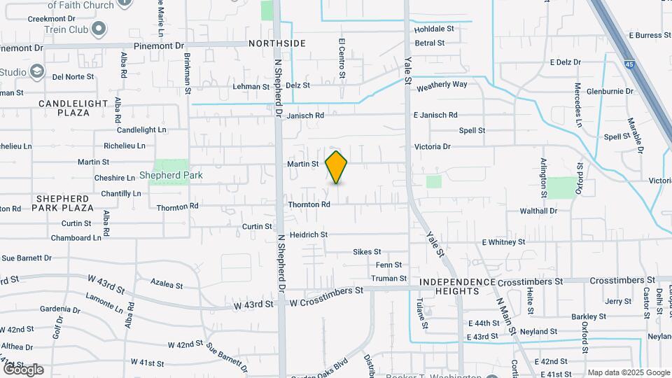 4715 Independence Hts Ln Map and Location Details
