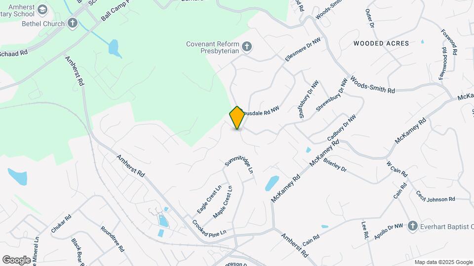 6901 Ellesmere Dr NW Map and Location Details