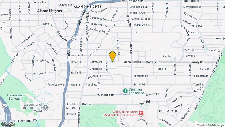 426 Garraty Map and Location Details