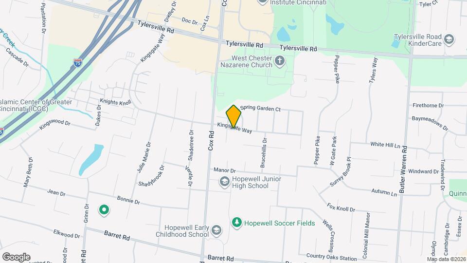 7847 Kingsgate Way Map and Location Details