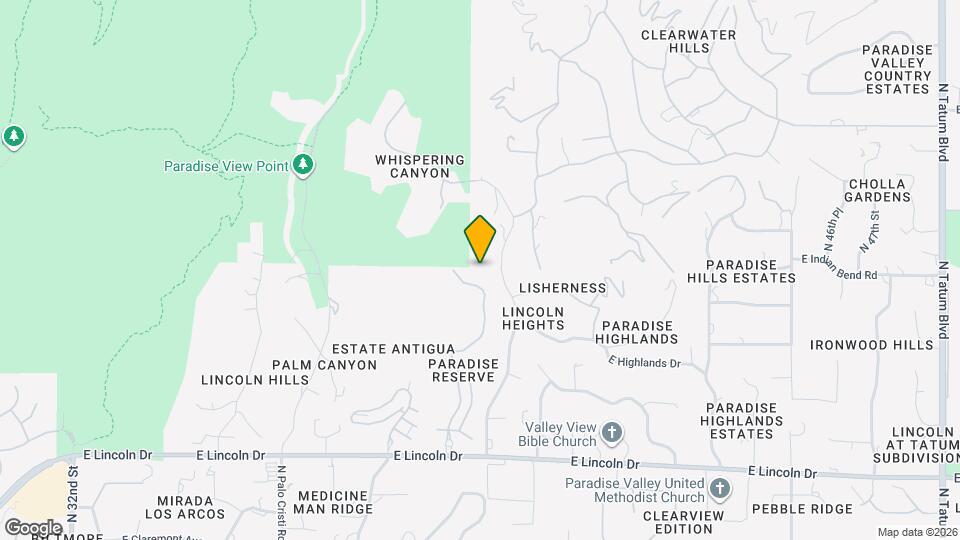 6975 North 39th Pl Map and Location Details