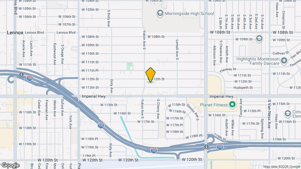 3531 W 113th St Map and Location Details