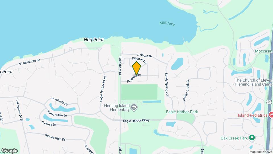 1745 Pickwick Pl Map and Location Details