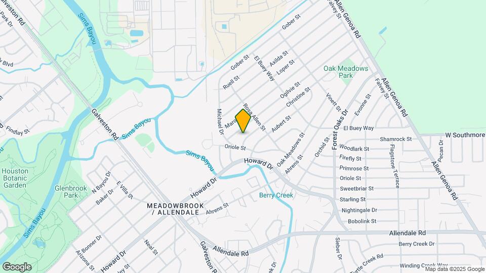 1434 Christine St Map and Location Details