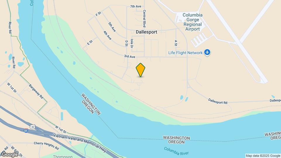 407 Sunridge Ave Map and Location Details