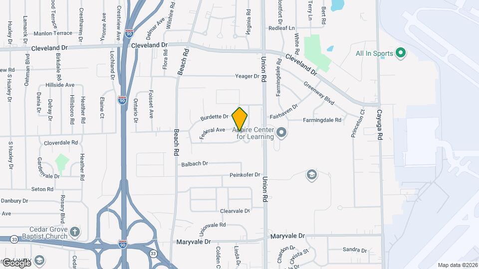 758 S Huth Rd Map and Location Details