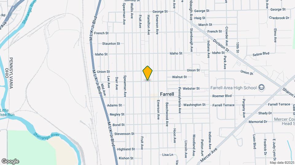 742 Hamilton Ave Mapa y Detalles de la Ubicación
