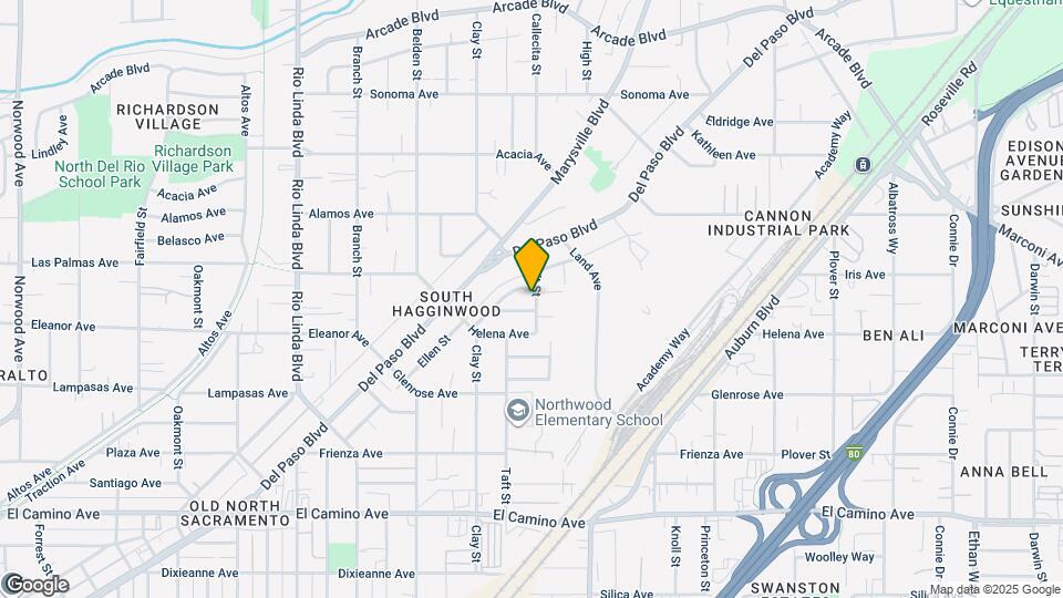 2839 Taft St Map and Location Details