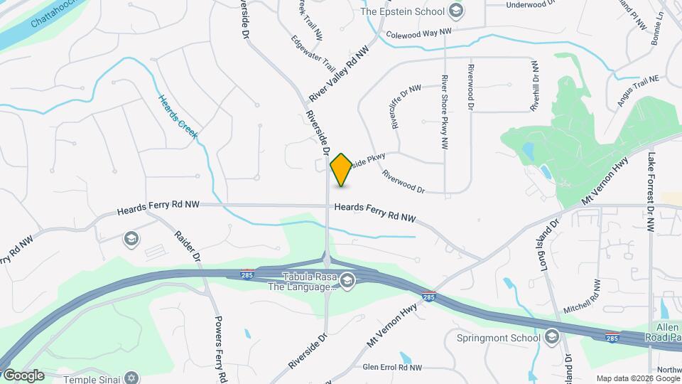 6035 Riverside Dr Map and Location Details