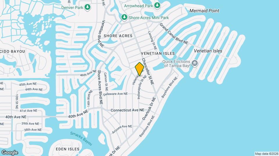 4519 Venetian Blvd NE, Unit 1 Map and Location Details