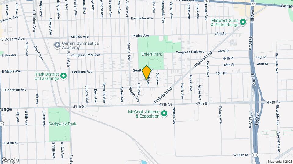 4528 Park Ave Mapa y Detalles de la Ubicación