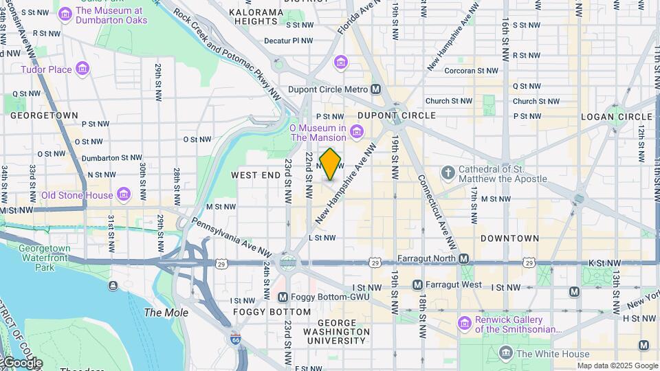 2121 Ward Pl NW Map and Location Details