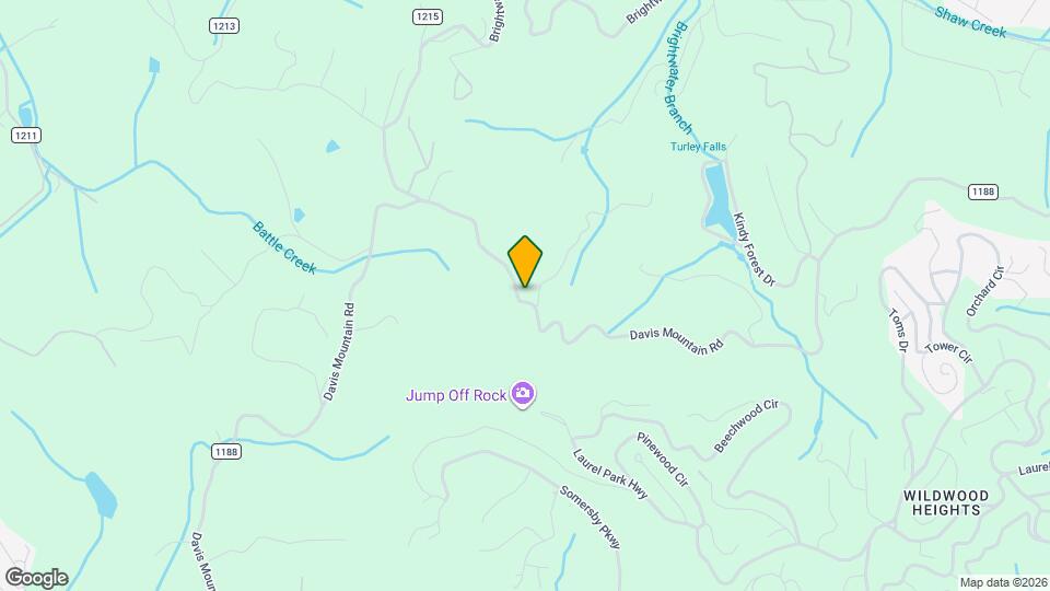 1286 Davis Mountain Rd Map and Location Details