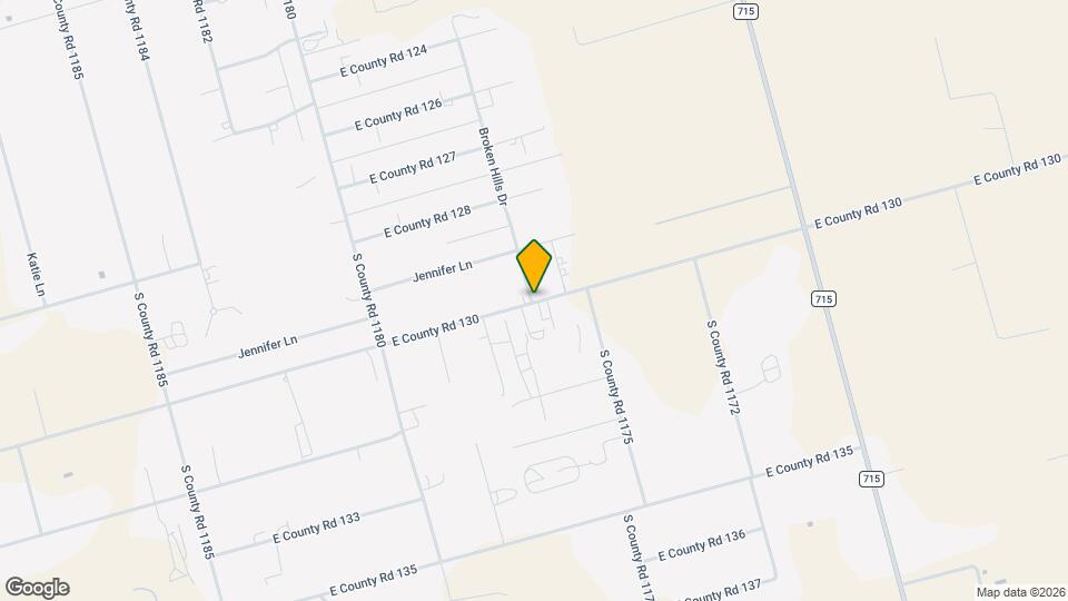 1405 E County Rd 130 Map and Location Details