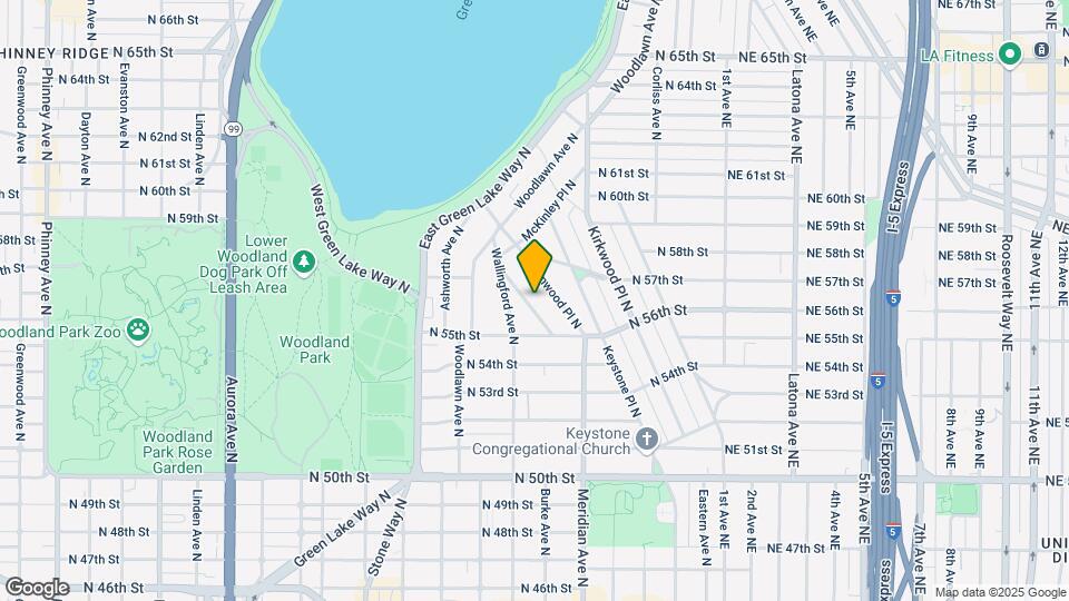 5536 Canfield Pl N Map and Location Details