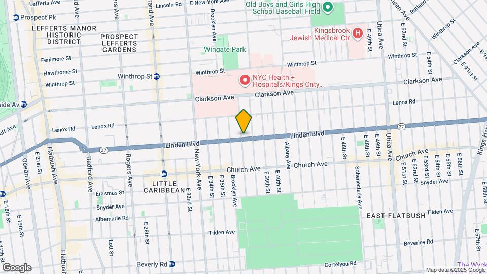 435 Linden Blvd Map and Location Details