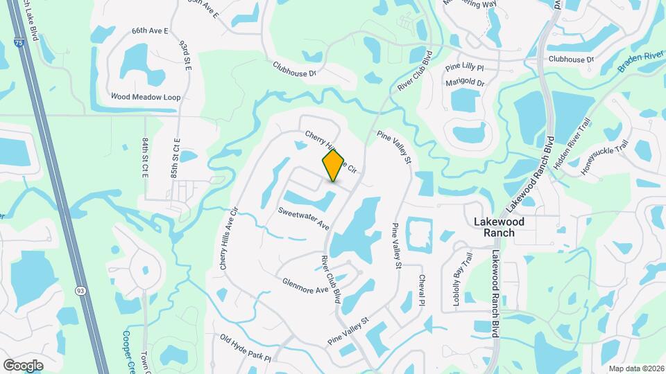 9910 Laurel Valley Ave Cir Map and Location Details