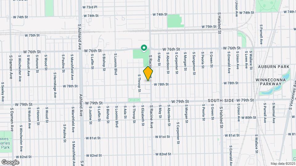 7752-7758 S Racine Ave Map and Location Details
