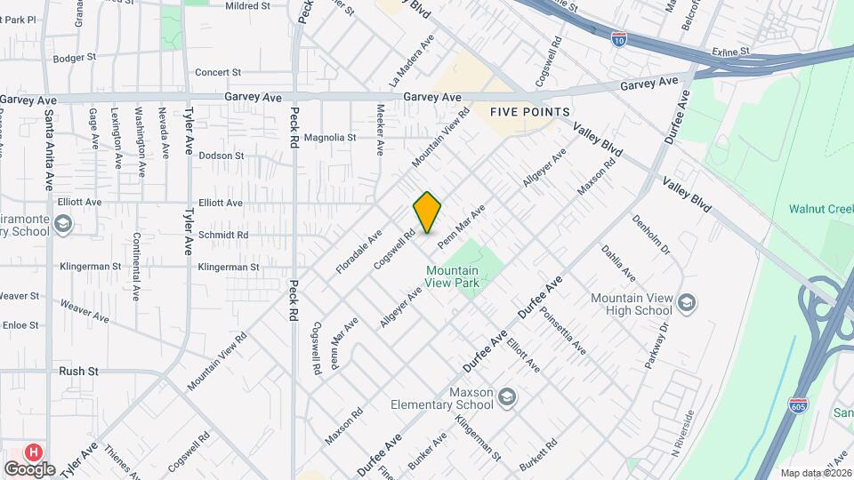 12021 Elliott Ave Map and Location Details