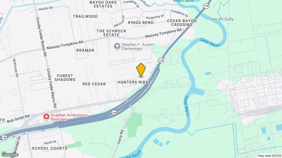 4007 Hunter's Ridge Dr Map and Location Details