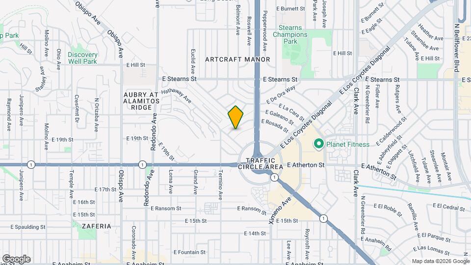 4138 E Jacinto Way Map and Location Details