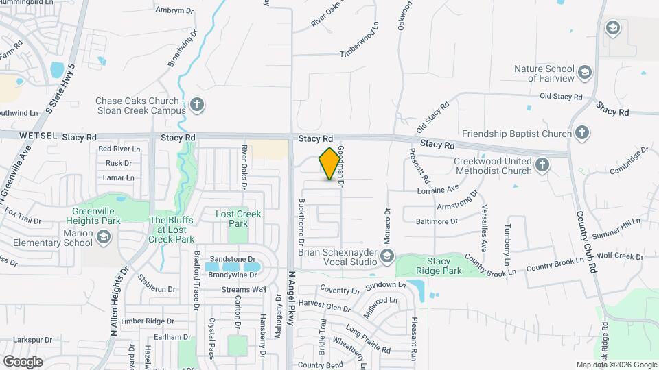 1615 Bryce Canyon Ln Map and Location Details