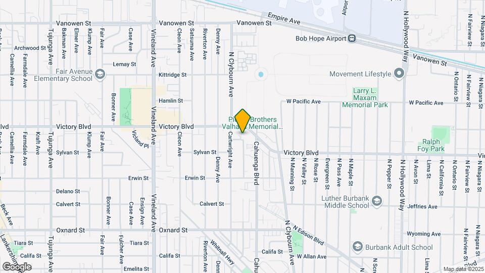 10635 Friar St Map and Location Details