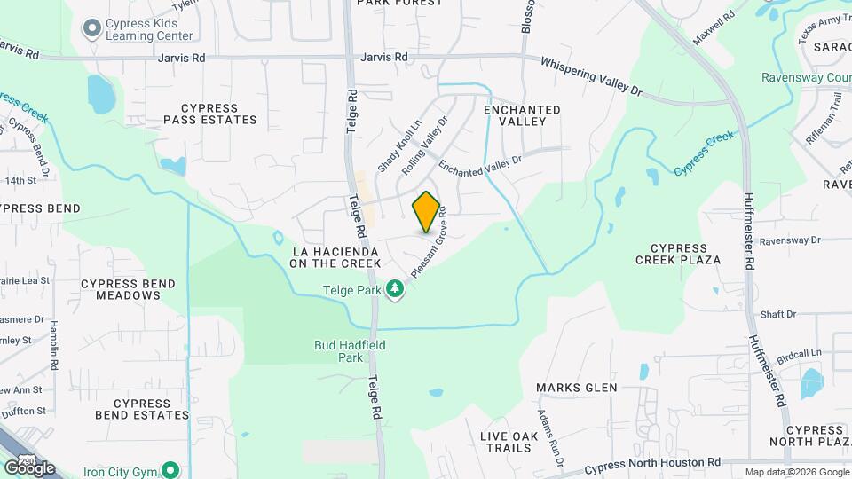 14807 Wallach Dr Mapa y Detalles de la Ubicación