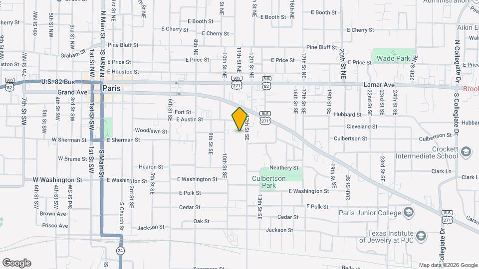 414 12th St SE Map and Location Details