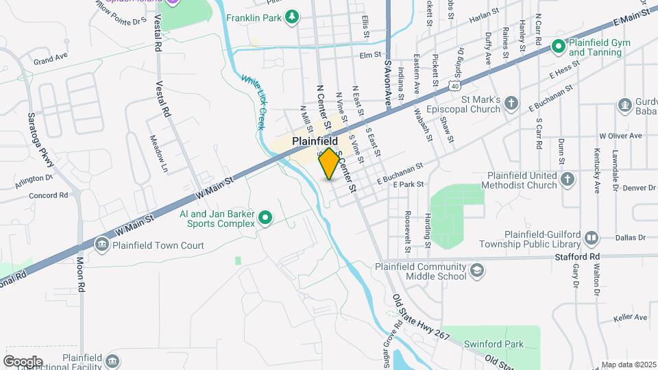 304 S Mill St Map and Location Details