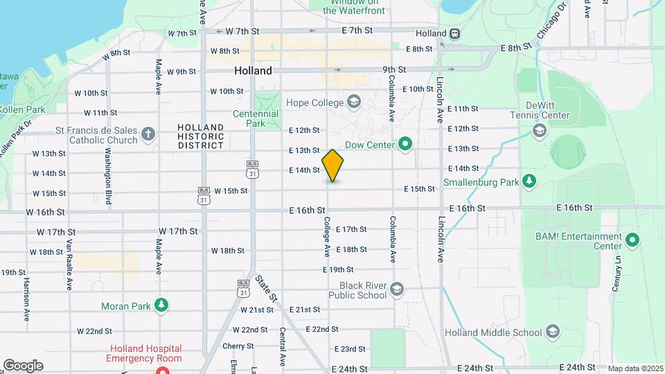 359 College Ave Map and Location Details