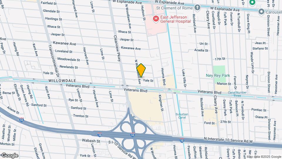 4441 Yale St Map and Location Details