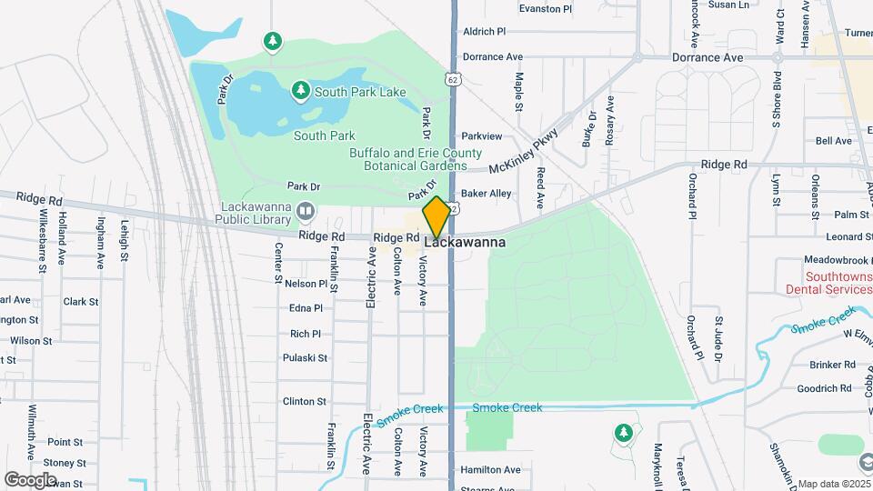 2739 South Park Ave Map and Location Details
