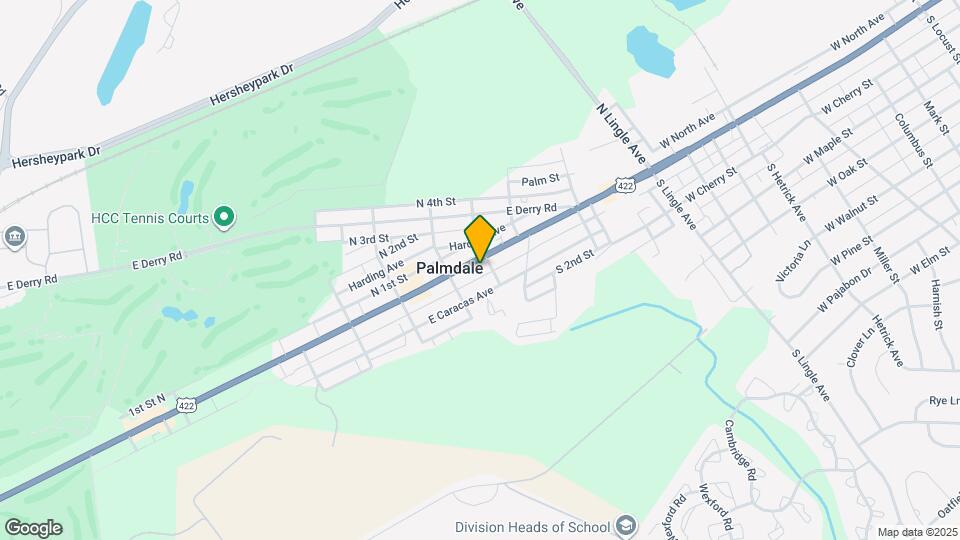 1434 E Chocolate Ave Map and Location Details
