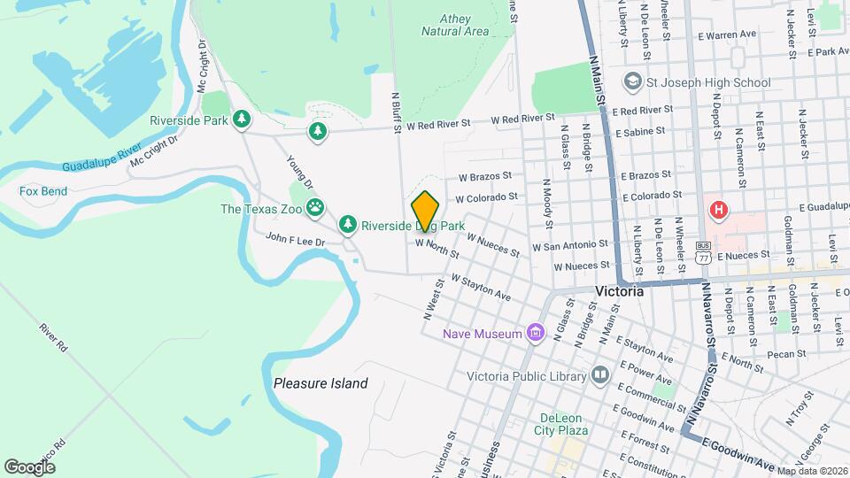 1006 W North St Map and Location Details