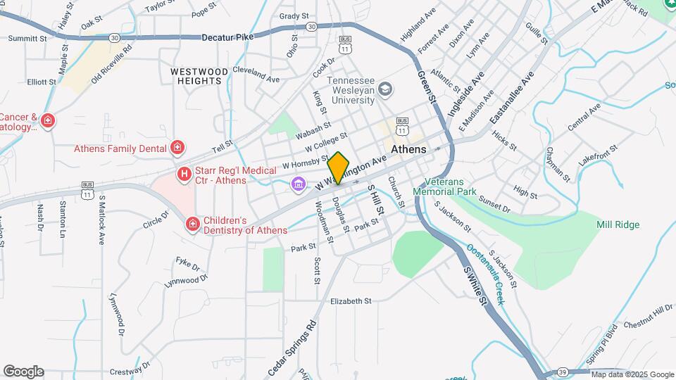 309 W Madison Ave Map and Location Details