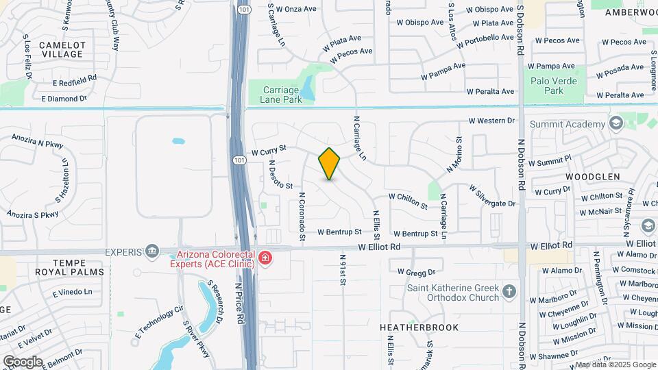 3224 N Woodburne Dr Map and Location Details