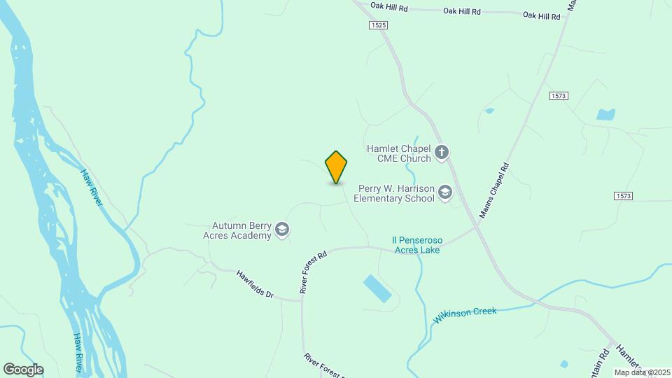 215 Harrison Pond Dr Map and Location Details