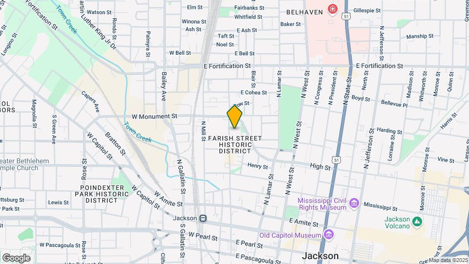 702 N Farish St Map and Location Details
