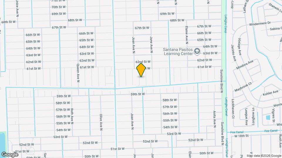 6006 Judy Ave N Map and Location Details