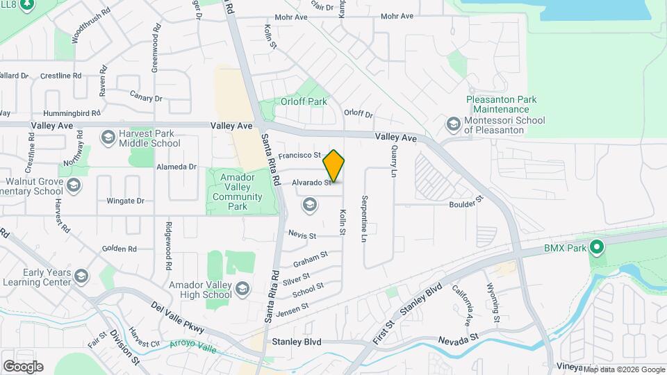 4034 Alvarado St Mapa y Detalles de la Ubicación