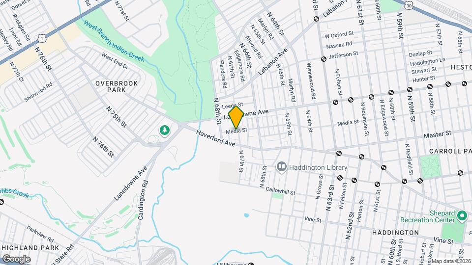 634 N 67th St Map and Location Details