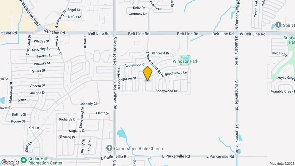 308 Teakwood Ln Map and Location Details